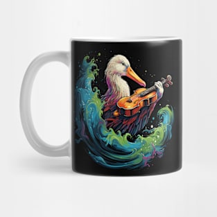 Albatross Playing Violin Mug